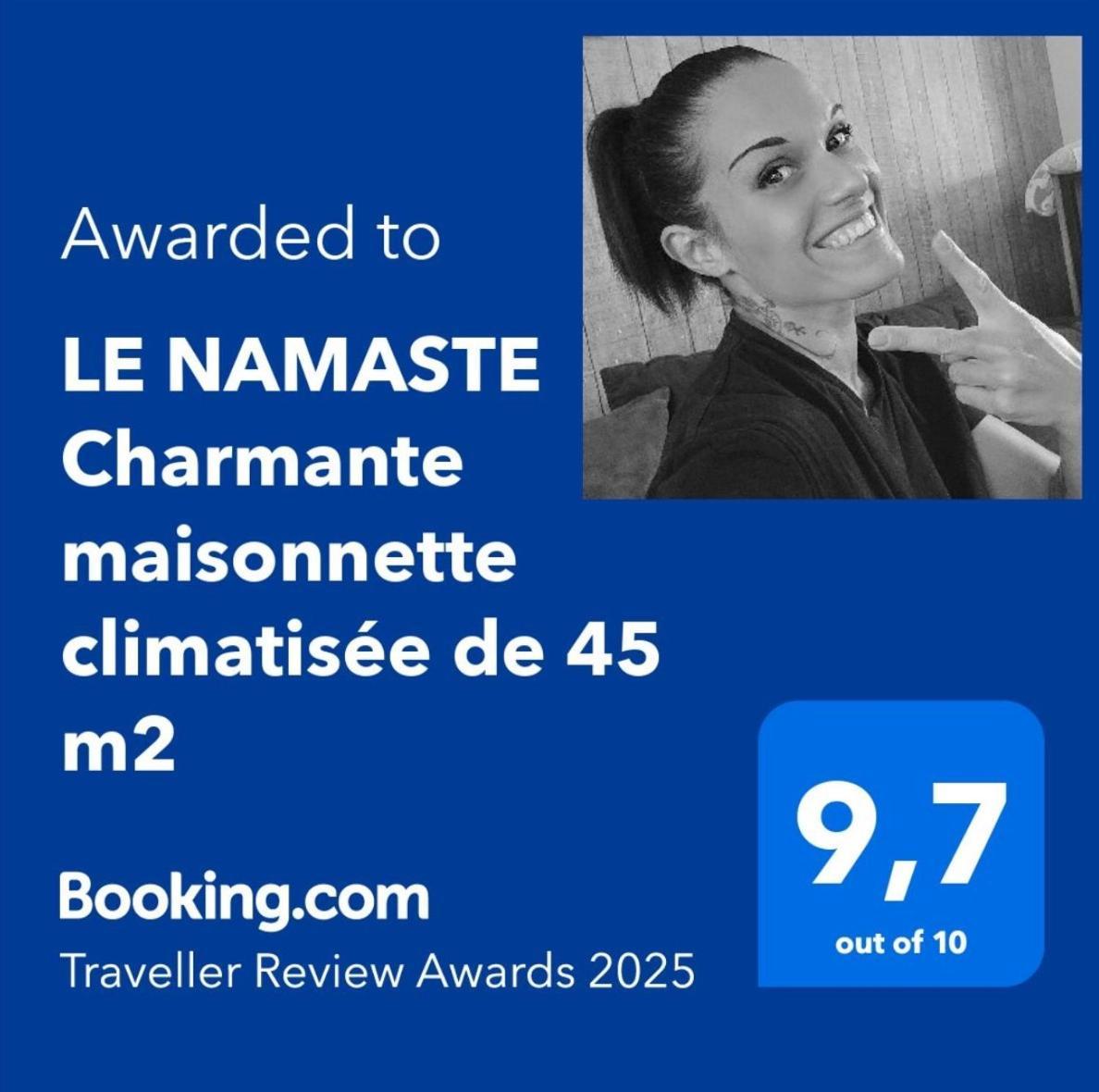 Le Namaste Charmante Maisonnette Climatisee De 45 M2 Brasles Extérieur photo