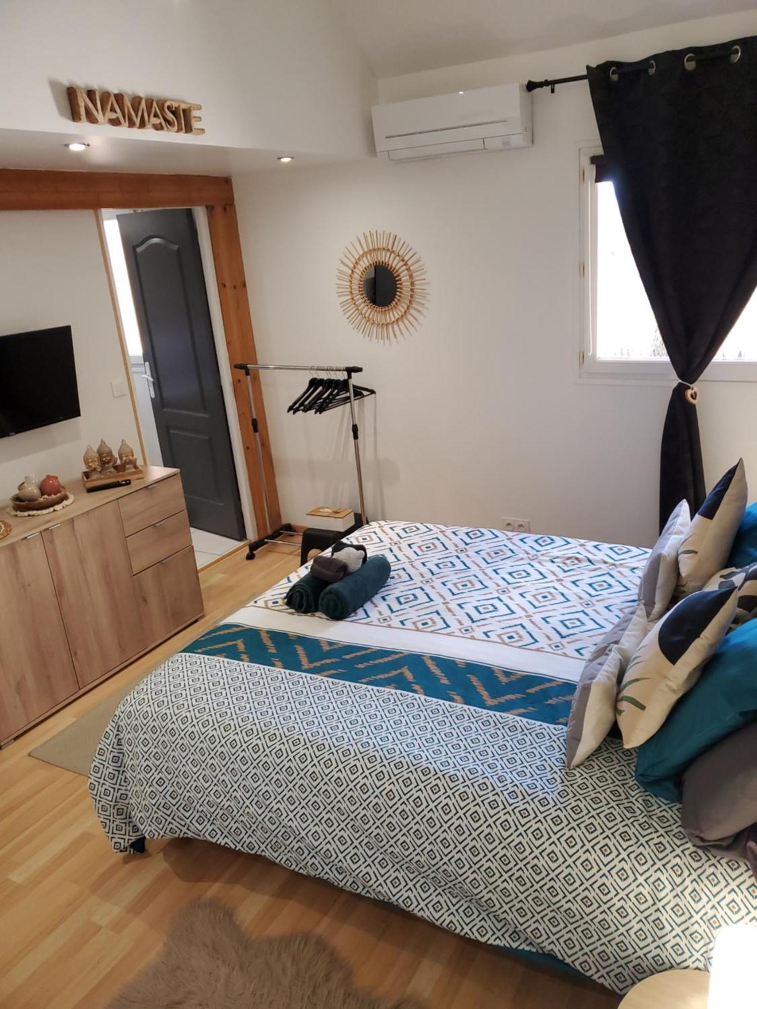 Le Namaste Charmante Maisonnette Climatisee De 45 M2 Brasles Extérieur photo